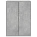 Dulapuri, 2 buc., gri beton, 60x31x84 cm, lemn prelucrat - WALTI WALTI
