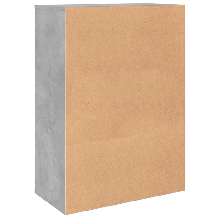 Dulapuri, 2 buc., gri beton, 60x31x84 cm, lemn prelucrat - WALTI WALTI