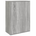 Dulapuri, 2 buc., gri sonoma, 60x31x84 cm, lemn prelucrat - WALTI WALTI