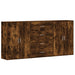 Dulapuri, 3 buc., stejar fumuriu, 60x31x84 cm, lemn prelucrat - WALTI WALTI
