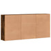 Dulapuri, 3 buc., stejar fumuriu, 60x31x84 cm, lemn prelucrat - WALTI WALTI