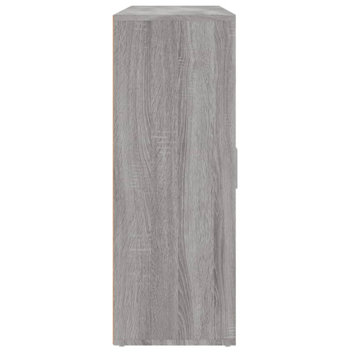 Dulapuri, 3 buc., gri sonoma, 60x31x84 cm, lemn prelucrat - WALTI WALTI