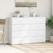 Dulapuri, 2 buc., alb, 60x31x84 cm, lemn prelucrat - WALTI WALTI