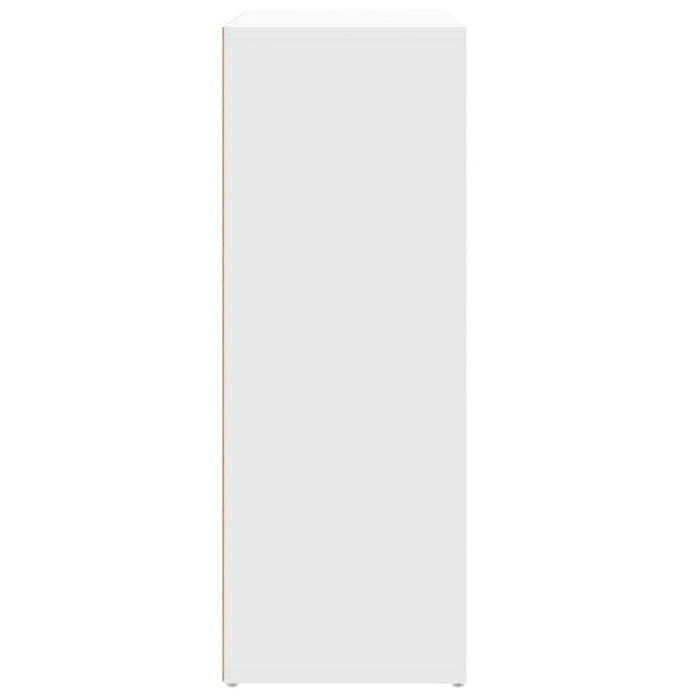 Dulapuri, 2 buc., alb, 60x31x84 cm, lemn prelucrat - WALTI WALTI