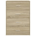 Dulapuri, 2 buc., stejar sonoma, 60x31x84 cm, lemn prelucrat - WALTI WALTI