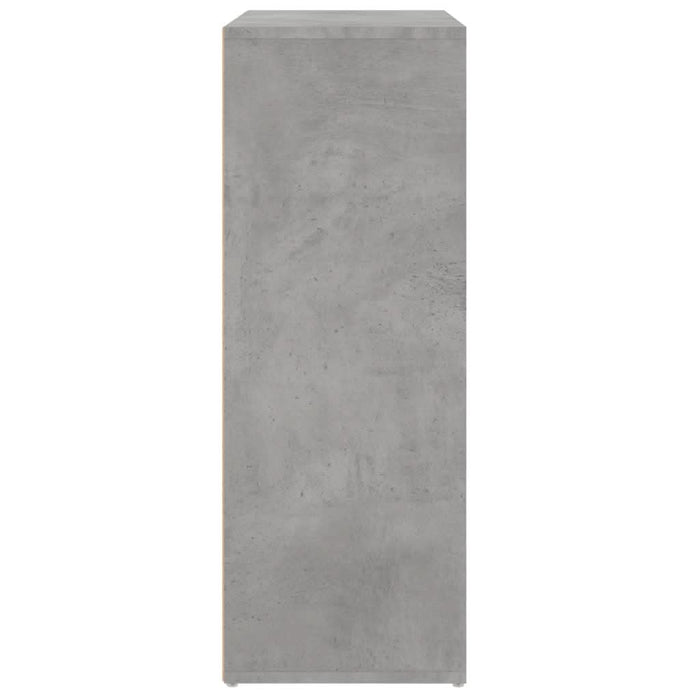 Dulapuri, 2 buc., gri beton, 60x31x84 cm, lemn prelucrat - WALTI WALTI