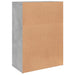 Dulapuri, 2 buc., gri beton, 60x31x84 cm, lemn prelucrat - WALTI WALTI