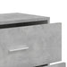 Dulapuri, 2 buc., gri beton, 60x31x84 cm, lemn prelucrat - WALTI WALTI