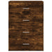 Dulapuri, 2 buc., stejar fumuriu, 60x31x84 cm, lemn prelucrat - WALTI WALTI