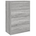 Dulapuri, 2 buc., gri sonoma, 60x31x84 cm, lemn prelucrat - WALTI WALTI