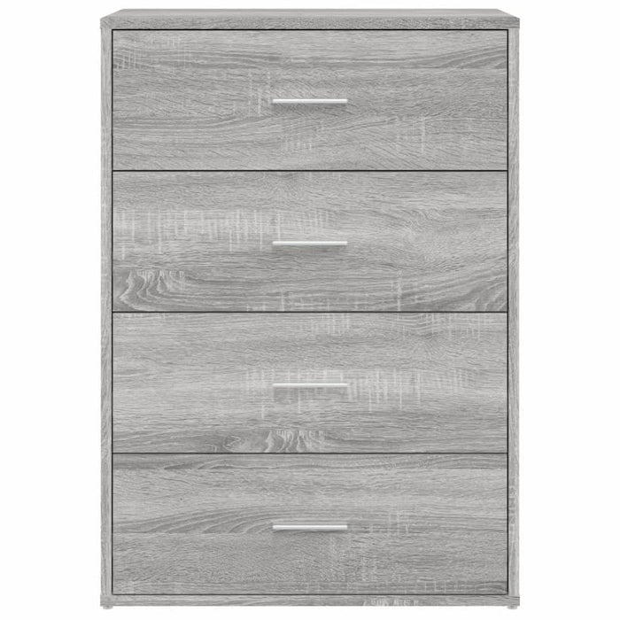 Dulapuri, 2 buc., gri sonoma, 60x31x84 cm, lemn prelucrat - WALTI WALTI