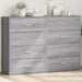 Dulapuri, 2 buc., gri sonoma, 60x31x84 cm, lemn prelucrat - WALTI WALTI