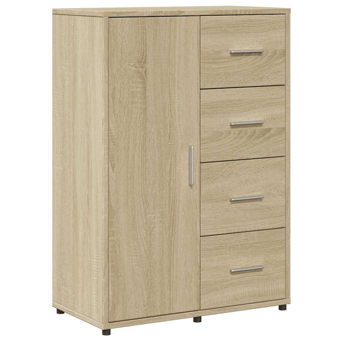 Dulapuri, 2 buc., stejar sonoma, 60x31x84 cm, lemn prelucrat - WALTI WALTI