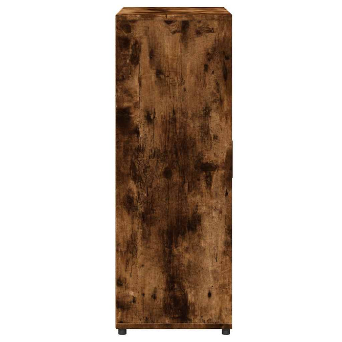 Dulapuri, 2 buc., stejar fumuriu, 60x31x84 cm, lemn prelucrat - WALTI WALTI