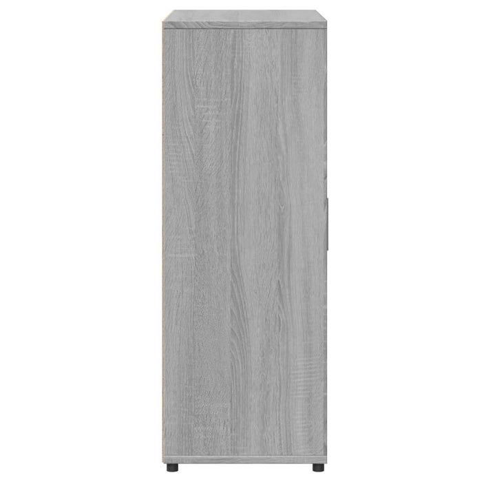 Dulapuri, 2 buc., gri sonoma, 60x31x84 cm, lemn prelucrat - WALTI WALTI
