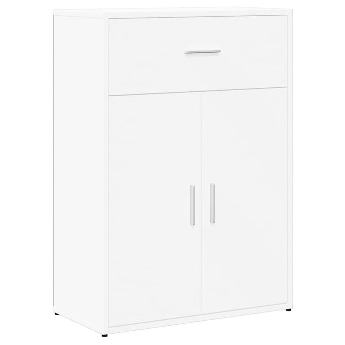 Dulapuri, 2 buc., alb, 60x30x84 cm, lemn prelucrat - WALTI WALTI