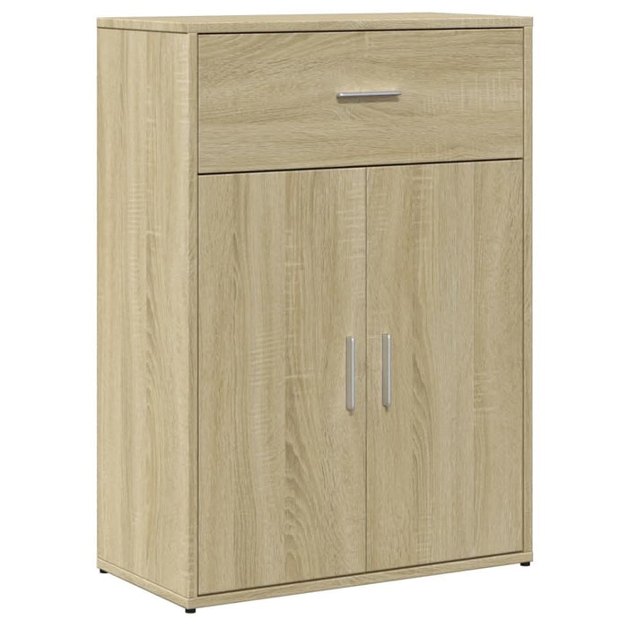 Comode, 2 buc., stejar sonoma, 60x30x84 cm, lemn compozit - WALTI WALTI
