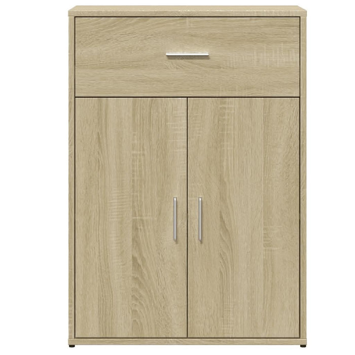 Comode, 2 buc., stejar sonoma, 60x30x84 cm, lemn compozit - WALTI WALTI