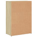 Comode, 2 buc., stejar sonoma, 60x30x84 cm, lemn compozit - WALTI WALTI