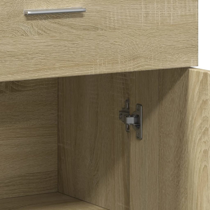 Comode, 2 buc., stejar sonoma, 60x30x84 cm, lemn compozit - WALTI WALTI