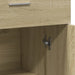 Comode, 2 buc., stejar sonoma, 60x30x84 cm, lemn compozit - WALTI WALTI