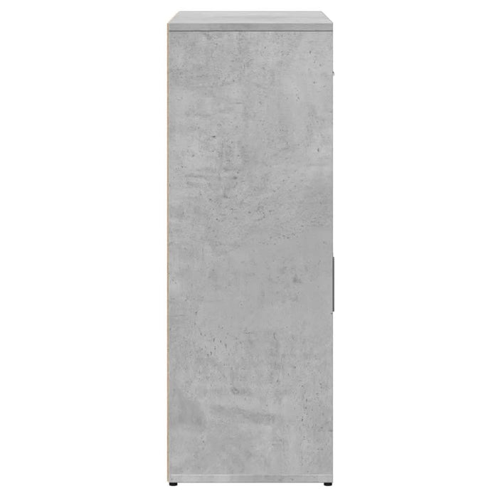 Comode, 2 buc., gri beton, 60x30x84 cm, lemn compozit - WALTI WALTI