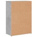 Comode, 2 buc., gri beton, 60x30x84 cm, lemn compozit - WALTI WALTI