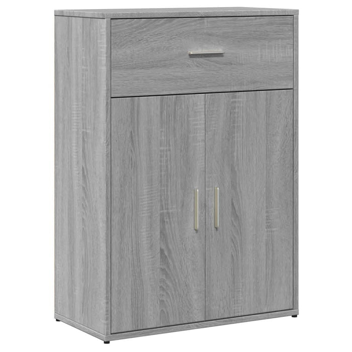 Dulapuri, 2 buc., gri sonoma, 60x30x84 cm, lemn prelucrat - WALTI WALTI