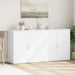 Dulapuri, alb, 2 buc., 79x38x80 cm, lemn prelucrat - WALTI WALTI