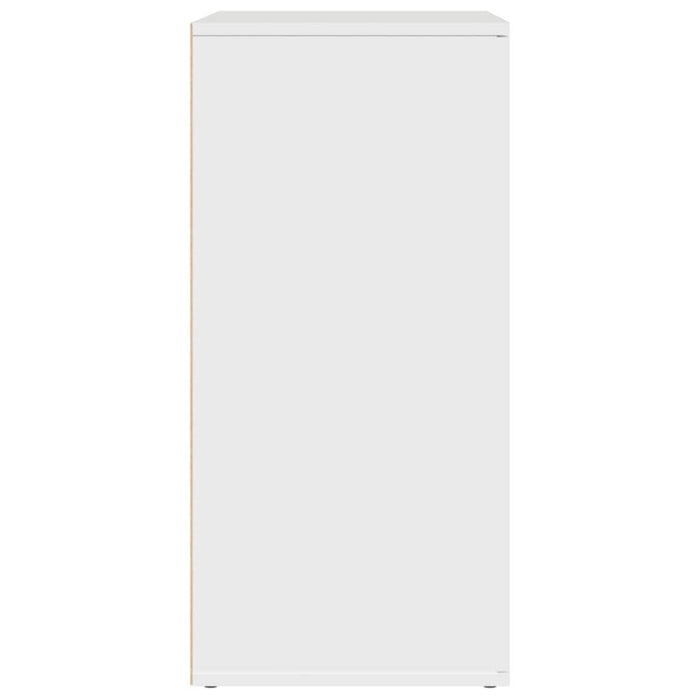 Dulapuri, alb, 2 buc., 79x38x80 cm, lemn prelucrat - WALTI WALTI