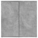 Dulapuri, 2 buc., gri beton, 79x38x80 cm, lemn prelucrat - WALTI WALTI