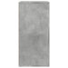 Dulapuri, 2 buc., gri beton, 79x38x80 cm, lemn prelucrat - WALTI WALTI