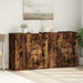 Dulapuri, 2 buc., stejar fumuriu, 79x38x80 cm, lemn prelucrat - WALTI WALTI