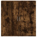 Dulapuri, 2 buc., stejar fumuriu, 79x38x80 cm, lemn prelucrat - WALTI WALTI