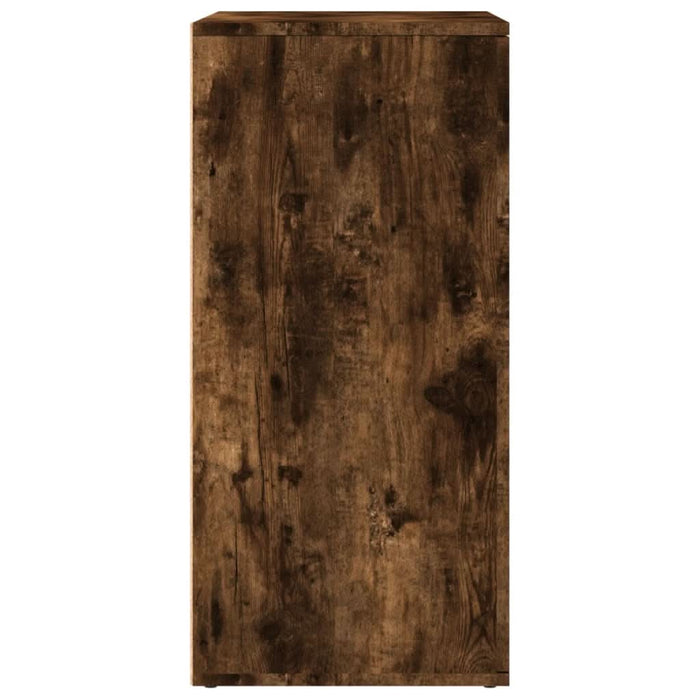 Dulapuri, 2 buc., stejar fumuriu, 79x38x80 cm, lemn prelucrat - WALTI WALTI