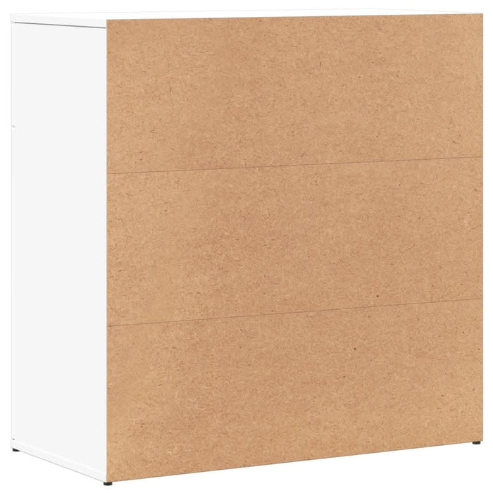 Dulapuri, alb, 2 buc., 79x38x80 cm, lemn prelucrat - WALTI WALTI