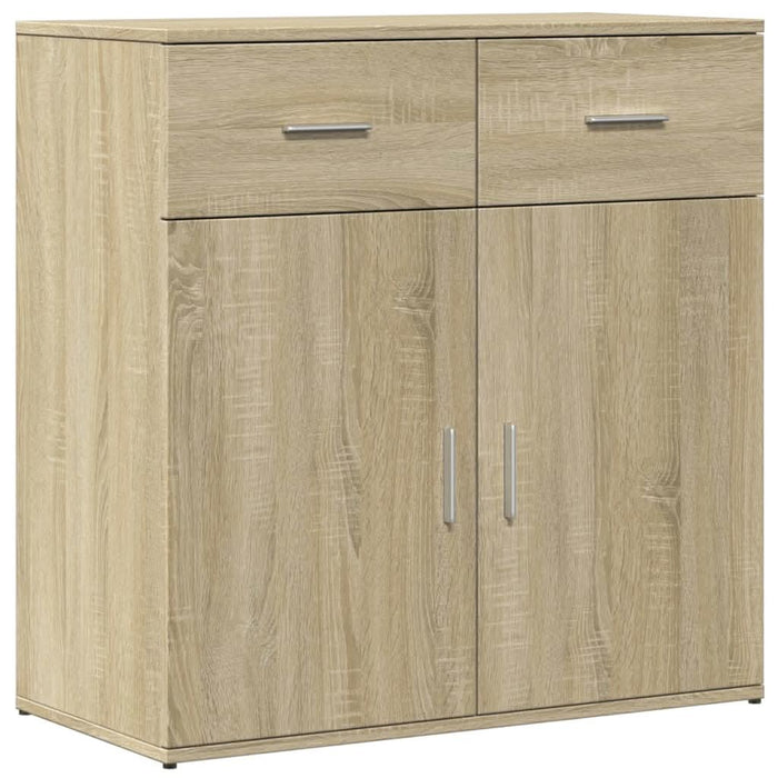 Dulapuri, 2 buc., stejar sonoma, 79x38x80 cm, lemn prelucrat - WALTI WALTI