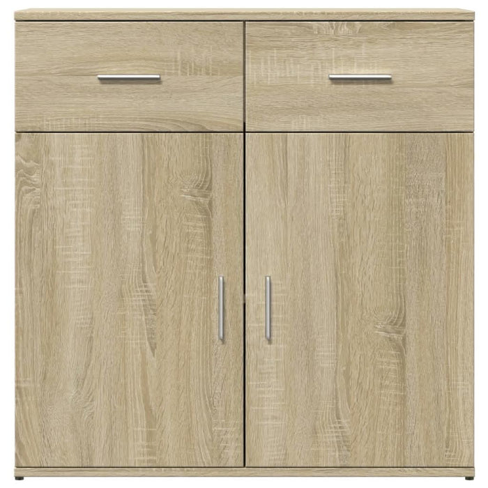 Dulapuri, 2 buc., stejar sonoma, 79x38x80 cm, lemn prelucrat - WALTI WALTI