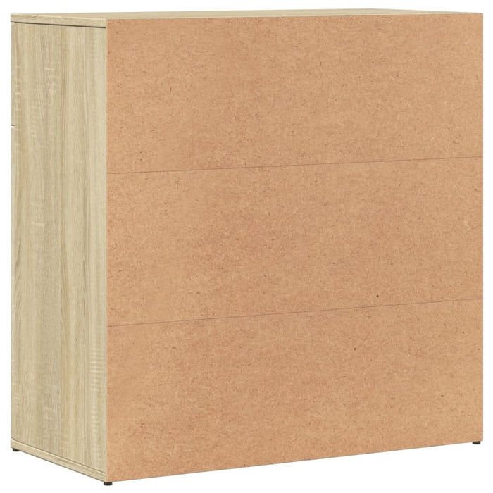 Dulapuri, 2 buc., stejar sonoma, 79x38x80 cm, lemn prelucrat - WALTI WALTI