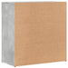 Dulapuri, 2 buc., gri beton, 79x38x80 cm, lemn prelucrat - WALTI WALTI