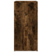 Dulapuri, 2 buc., stejar fumuriu, 79x38x80 cm, lemn prelucrat - WALTI WALTI