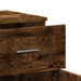 Dulapuri, 2 buc., stejar fumuriu, 79x38x80 cm, lemn prelucrat - WALTI WALTI