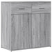 Comode, 2 buc., gri sonoma, 79x38x80 cm, lemn compozit - WALTI WALTI