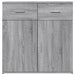 Comode, 2 buc., gri sonoma, 79x38x80 cm, lemn compozit - WALTI WALTI