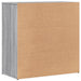 Comode, 2 buc., gri sonoma, 79x38x80 cm, lemn compozit - WALTI WALTI