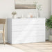 Servante, 2 buc., alb, 60x39x80 cm, lemn prelucrat - WALTI WALTI