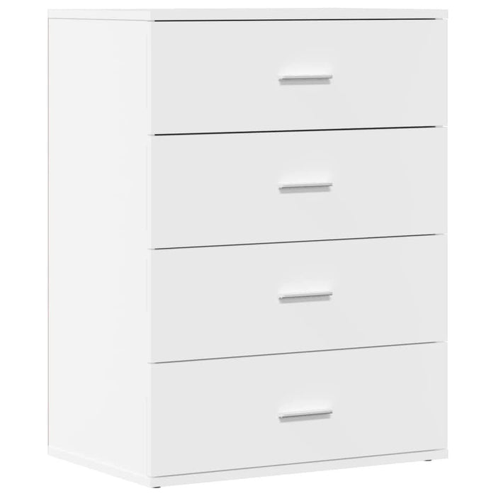 Servante, 2 buc., alb, 60x39x80 cm, lemn prelucrat - WALTI WALTI
