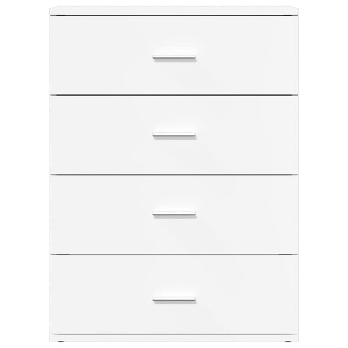 Servante, 2 buc., alb, 60x39x80 cm, lemn prelucrat - WALTI WALTI