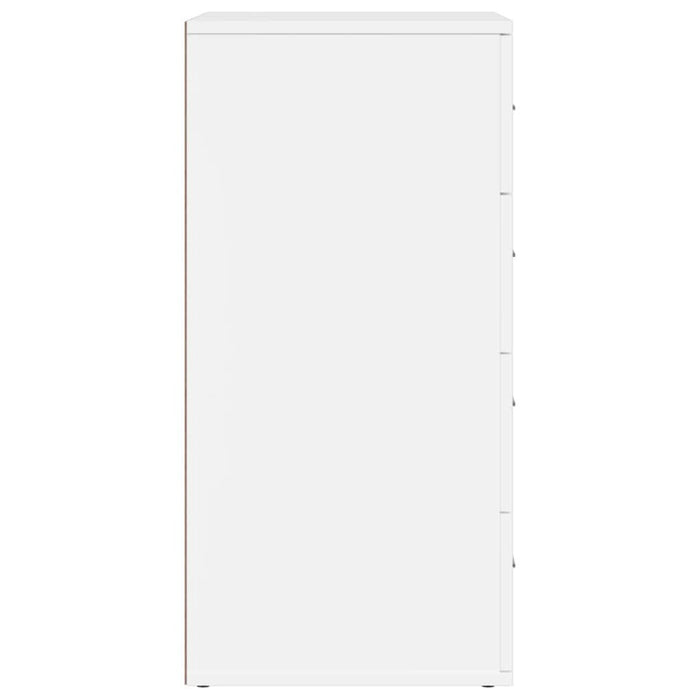 Servante, 2 buc., alb, 60x39x80 cm, lemn prelucrat - WALTI WALTI