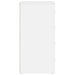 Servante, 2 buc., alb, 60x39x80 cm, lemn prelucrat - WALTI WALTI